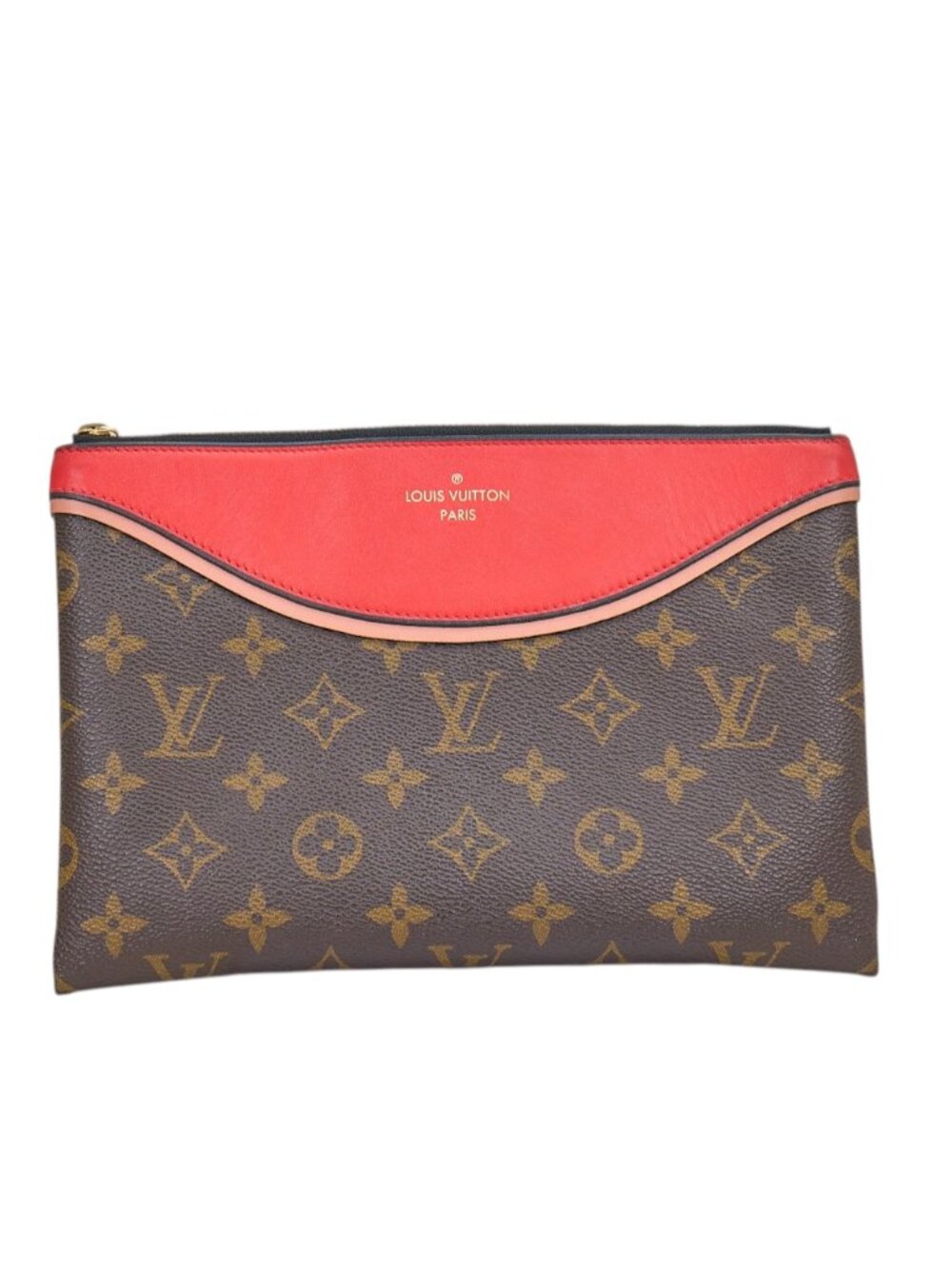 Louis Vuitton Tuileries Pochette Monogram Red